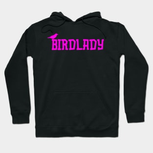 Birdlady Logo (Pink Colorway) Hoodie